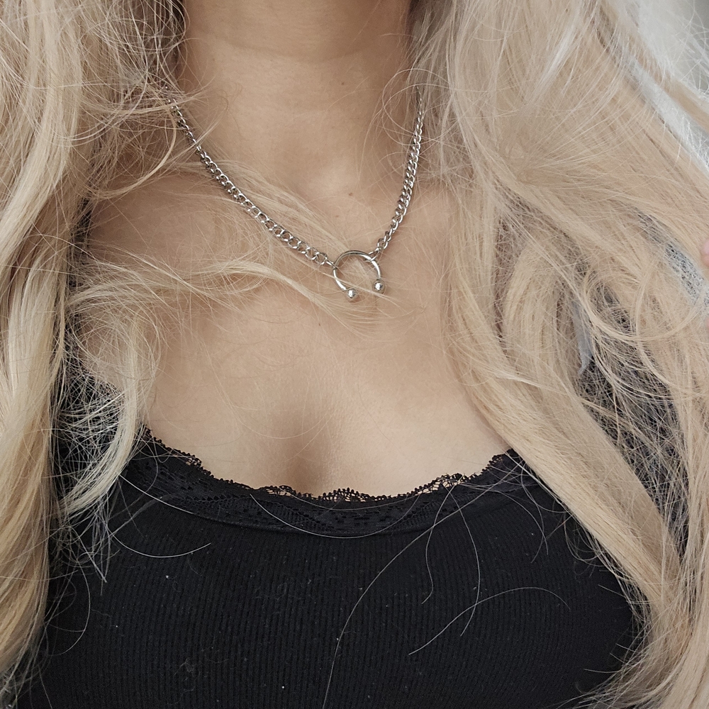Hot Topic Silver Chain Necklace